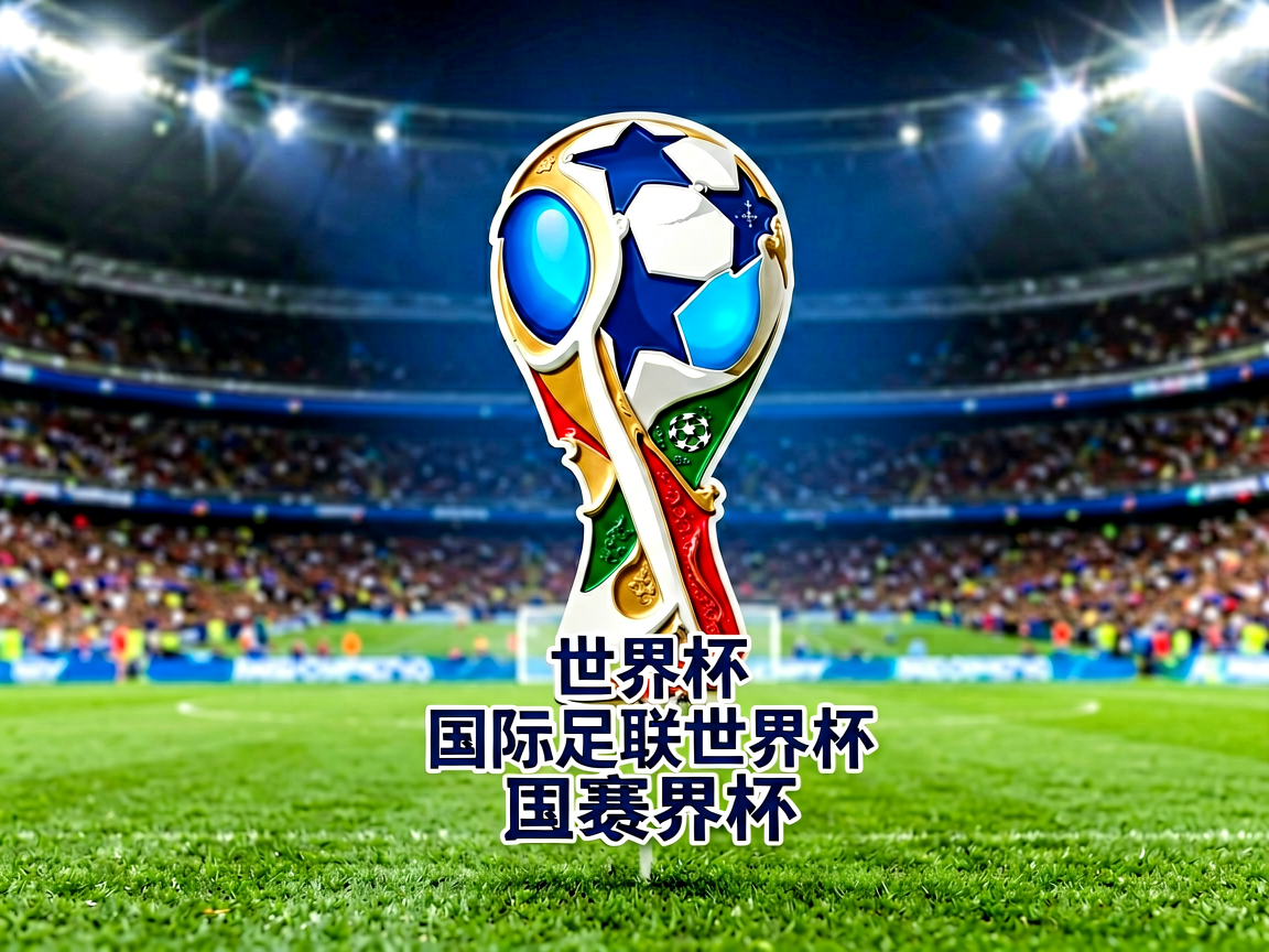 世界杯赛事标志，展示国际足联世界杯相关内容